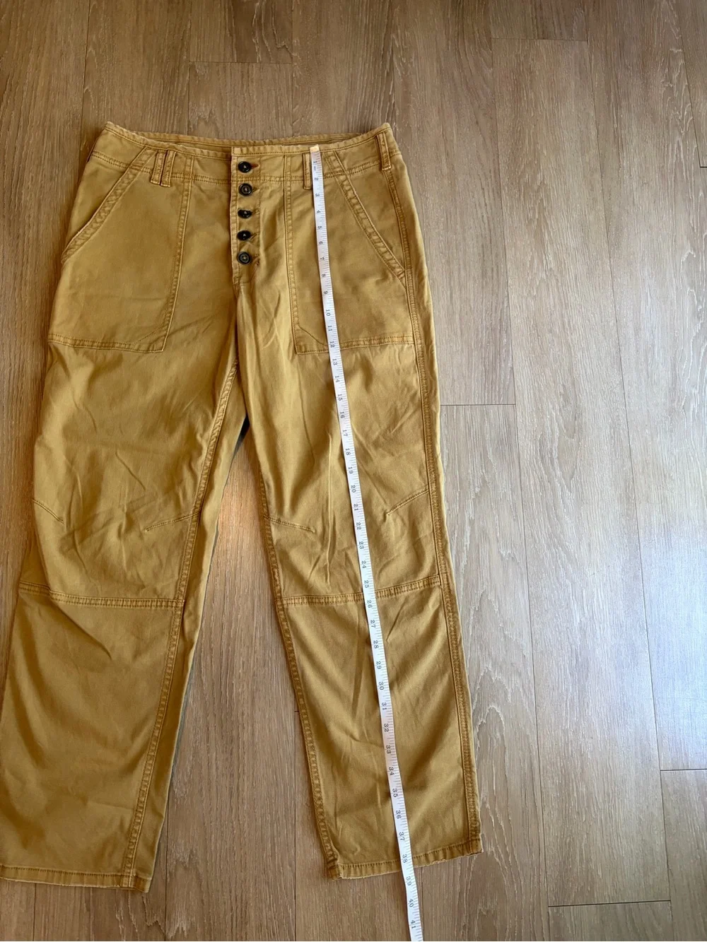 Anthropologie The Wanderer Tan Cargo Pants